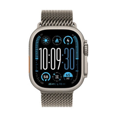 Apple Watch Ultra 3 (49mm) GPS + Cellular Natural Titanium Case With Natural Milanese Loop