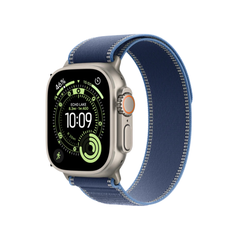Apple Watch Ultra 3 (49mm) GPS + Cellular Natural Titanium Case With Blue/ Bright Blue Trail Loop