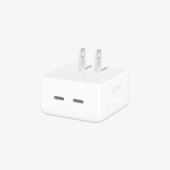 Original Adapter Apple iPhone Original Dual USB-C Power Adapter(35W) – M STUDIO