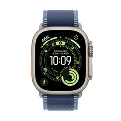Apple Watch Ultra 3 (49mm) GPS + Cellular Natural Titanium Case With Blue/ Bright Blue Trail Loop