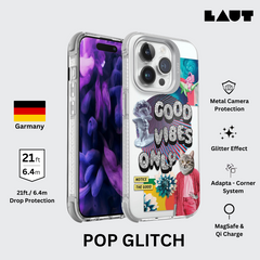 LAUT iPhone 15 Pro Max POP GLITCH MagSafe Case