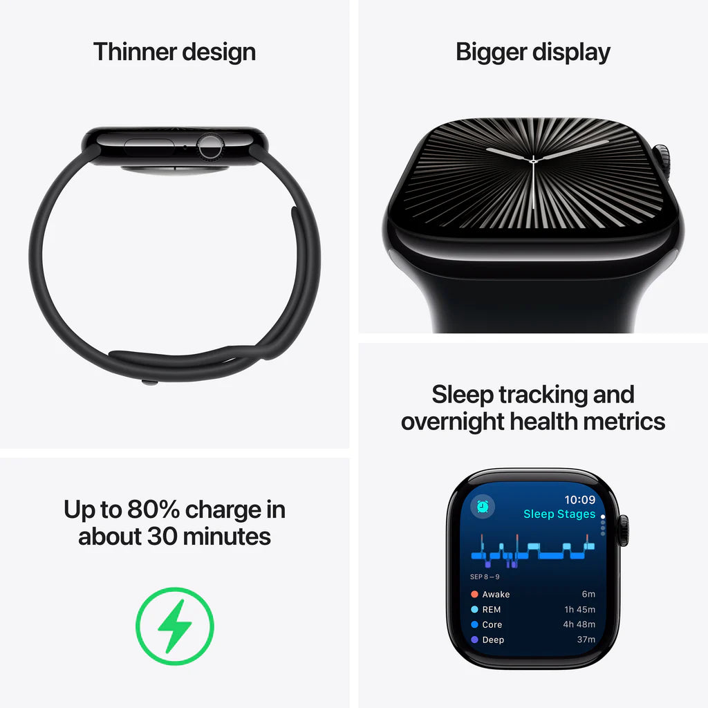 Apple Watch Series 10 Aluminum Case (Sport Band)