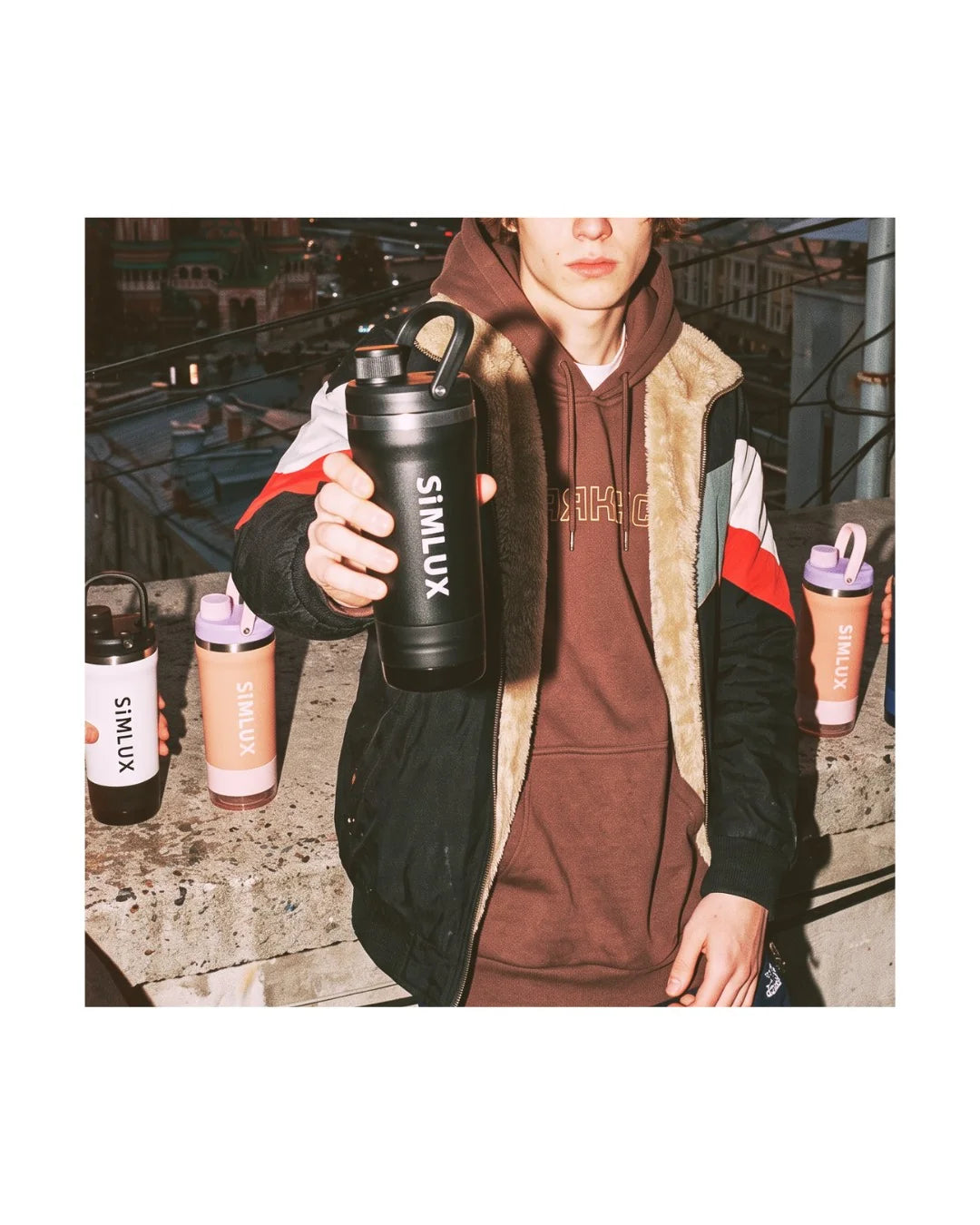 SiMLUX Shaker Bottle , 24oz